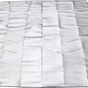 Wind Tour Outdoor Double-Sided Moisture-Proof Aluminum Foil Foam Pad Waterproof and Insulating Foil Mat Picnic Mat Camping Mat for Beach Tent and Camping (76.8*76.8")