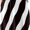 Women's Summer Maxi Dress Long Dress Casual Boho Sleeveless Strap Smocked Tiered Long Beach Sun Dresses, Size L