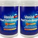 Bosh Chemical Vanish Pool & Spa Stain Remover 2 Pack (4LBS)- Natural Safe Citrus Based, Works Excellent on Vinyl, Fiberglass, and Metals, Removes Rust and Other Tough Stains, EXP: Unknown