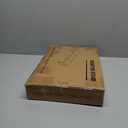 WESTREE Dual Monitor Stand Riser, Wood and Steel Monitor Stand Riser, Computer Monitor Stand for 2 Monitors, Multi-Purpose Desktop Storage Stand for Computer,Laptop,Printer, TV, Large, Grey, Black