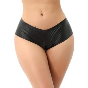 Women's Shiny Metallic Rave Booty Shorts Festival Dance Bottom Hot Pants (Medium)