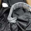 Webetop Under Bed Storage Containers with Wheels,12 inch Under the Bed Storage Bins with Clear Lid for Underneath Small Spaces Dorms, Blankets (2 Pack, 30.7"x17.3"x12") (Black)