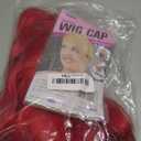 eNilecor Red Wig for Women,Short Curly Wavy Curly Bob Wig with Bangs,14" Natural Synthetic Colored Party Costume Cosplay Halloween Wigs