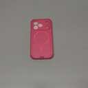 CANSHN Magnetic Compatible with iPhone 17 Pro Max Case, Upgraded [Full Camera Protection] [Compatible with Magsafe] [Translucent Matte] Shockproof Protective Phone Cover 6.9 Inch - Hot Pink