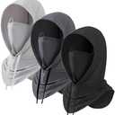 3 Pack Summer Balaclava Sun UV Protection Hood Breathable Full Head Mask Face Cover for Men Women Motorcycle Cycling Fishing