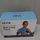 REVIX Shoulder Ice Pack for Rotator Cuff Cold Therapy, Arm Gel Ice Pack for Injuries Reusable, Flexible Cold Compression Wrap for Post-Workout Recovery, Fatigue and Shoulder Discomfort, Blue, Size: Standard