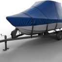 Seal Skin Covers T-Top Boat Cover, Waterproof & Heavy-Duty Cover for Center Console Boats, Fits 32' L & 120" W, UV & Fade Resistant, Secure Fit with Straps for All-Weather Protection