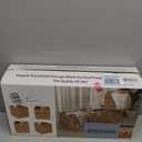 12x12in Storage Baskets Set of 4 Water Hyacinth Baskets,Foldable Handwoven Storage Cubes,Wicker Cube Baskets Laundry Organizer Totes for Home