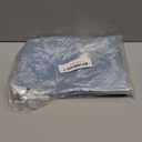 PATIKIL 2 Pcs Mesh Zipper Pouch with Handle, A5 Oxford Fabric Zipper File Pouch Double-Layer Document Bag Storage for Office Travel Puzzles Books Shopping, Blue (9.5 x 7.3 Inch)