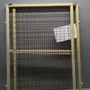 MYPET Wire Mesh Dog Gate: 29.5"-40" Wide, Pressure Mounted with No Tools; Expandable, Durable Pet Gates for Doors and Hallways, 37" Tall, Made with Sustainable Hardwood