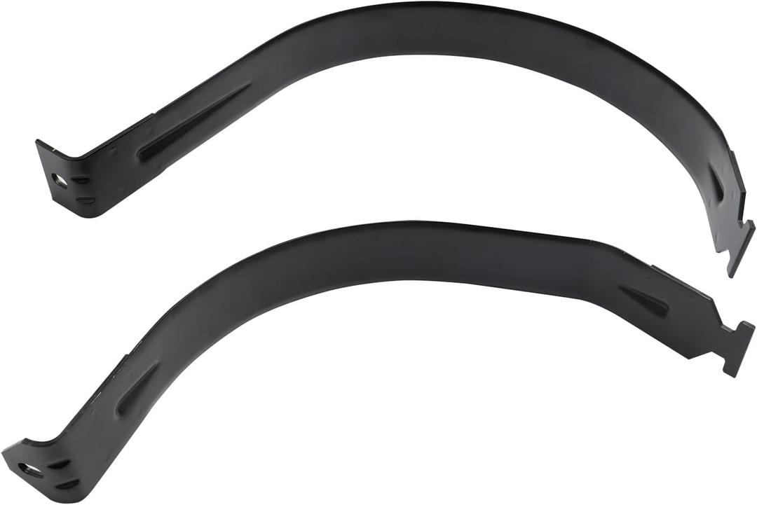 SMMS 2Pack Fuel Gas Tank Straps Compatible with Dodge Ram 1500 2002-2009, Ram 2500 3500 2003-2010 & Ram 2500 3500 11-19, Pickup, , Replaces OE 52102522AA, 52102522AB, 52102522AC, Black