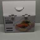 10-Pack Glass Food Storage Containers with Tempered Lids  Borosilicate, Airtight, Oven-Safe (-4F~950F), BPA-Free, 4.4 & 1.6 Cup, Leak-Proof, Dishwasher Safe (Blue)