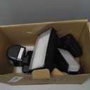 Olafus Battery Operated LED Flood Light Outdoor, 2000LM 6500K Motion Sensor Security Lights, IP65 Waterproof, Battery Powered Motion Detector Outdoor Light for Yard Garage - 1 Pack