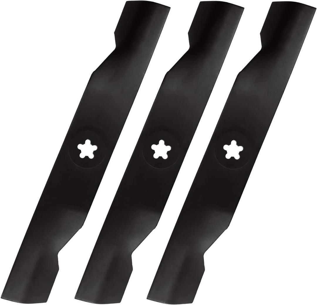 173920 Mower Blade for Husqvarna 48" Decks Z248 Z248F GTH YTH YTH24V48 YTH2348 YTA24V48 YTH24K48, High Lift Blades Replace for Husqvarna AYP 532180054 539107519 180054 (3 Pack)