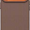 for iPhone 17 Pro TechWoven Case with MagSafe 2025,17 Pro Phone Case Shockproof Anti-Slip TechWoven Premium Woven Fabric Cover for 17 Pro 6.3", Sienna