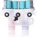 Washer Water Inlet Valve Replaces For Maytag Bravos XL MVWB765FW0 MVWB835DW2 MVWB855DC2 MVWB835DW3 MVWB835DW1 MVWB835DW4 MVWB766FW0 MVWB765FW1 MVWB765FW2 MVWB765FW3 MVWB855DC3 MVWB766FW1 MVWB865GC0