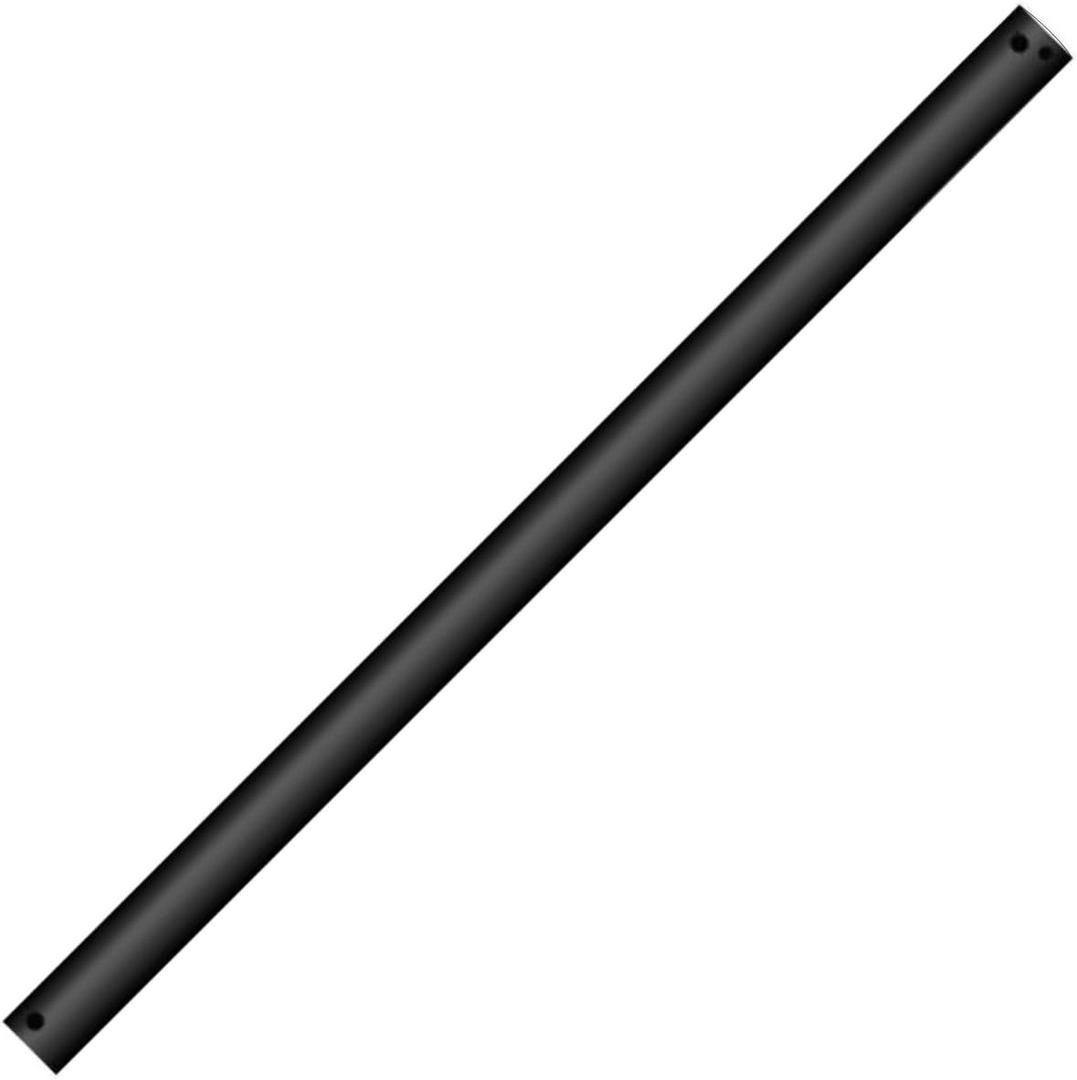 36 inch Ceiling Fan Downrod, 3 FT Extension Down Rods for Ceiling Fans, Outside Diameter 1 inch, Unthreaded, Black