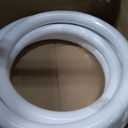 Sealproof 1.5" Dia Flexible PVC Pipe, Swimming Pool and Spa Hose Tubing, Schedule 40, Pump Filtration, Made In USA, 1-1/2-Inch, 25 FT, White