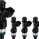 2014-2021 4Pcs Fuel Injectors Compatible for Nissan Altima 2015-2018 Rogue 2014-2018 2.5L L4, NV200 2018-2021 2.0L L4 Replace FBY2855 166009HP0A