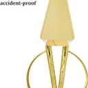 Ribbon Cutting Ceremony Kit,With Gold scissors,Scissors Blade Sheath and a pair of white gloves,Suitable for Ribbon-cutting ceremony,Office,Home,and Crafts, Right/Left Handed (Embossed handle)