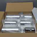 Glass Bud Vases for Centerpieces Silver - Hewory 12pcs Blown Modern Cylinder Small Glass Vases, Mini Bulk Single Flower Vase for Wedding Party Event Home Decor Floral Arrangement (Not Include Flowers)