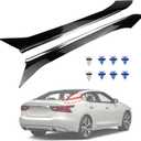 Windshield Rear Pillar Molding Trim Set Compatible with Nissan Maxima 2016 2017 2018 2019 2020 2021 78873-9DJ1A 78872-9DJ1A