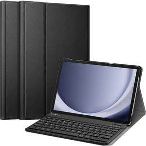 Fintie Keyboard Case for Samsung Galaxy Tab A9 Plus/A9+ 5G 11 Inch 2023 Model (SM-X210/X216/X218), Slim Lightweight Stand Cover with Magnetically Detachable Wireless Bluetooth Keyboard, Black