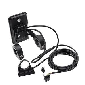 BS E-Bike LCD Display, Screen & 22.2mm-28.6mm Handlebar Compatibility with Temperature Resistance Easy Install Vehicle Data Display