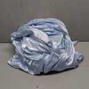 CozyLux Satin Sheets Queen Size Bed Set - 4 Piece Silky Queen Sheet Set, Luxury Light Blue Queen Sheets with Smooth and Soft Microfiber, Includes 1 Fitted Sheet, 1 Flat Sheet and 2 Pillowcases