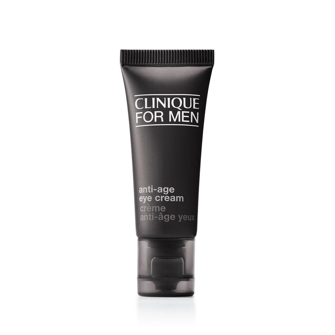 Clinique For Men Anti-Age Eye Cream Moisturizer | Hydrating + Brightening, Mini Travel Size, 0.5 Fl Oz