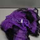 EOZY Kids Girls Princess Bat Dress Halloween Costume Set with Headband and Wings (4-6Years, Purple)