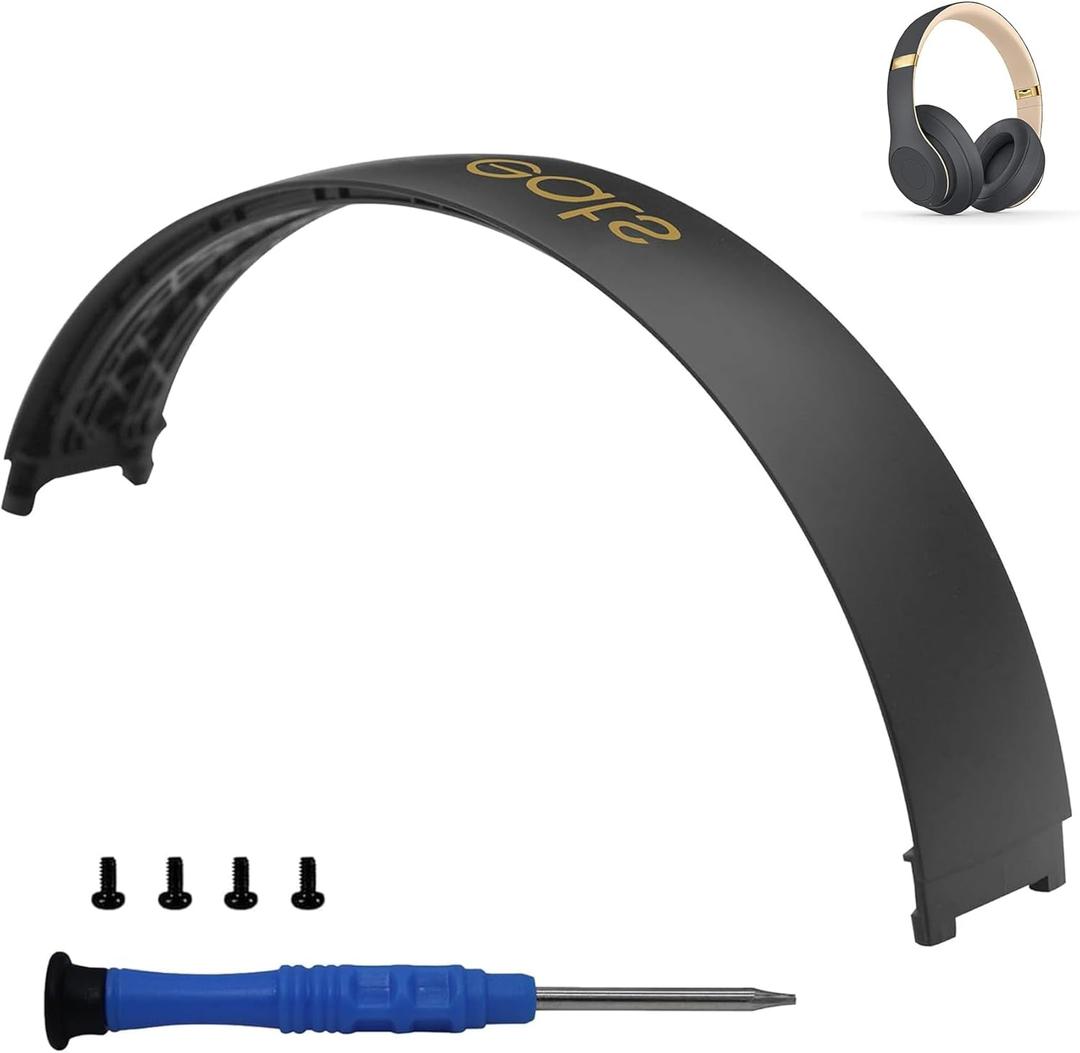 Adhiper Studio 3 Headband Replacement Top Headband Replacement Head Band Parts Accessories Repair Kit Compatible with Studio 3.0 A1914 Wireless Studio 2.0 Wireless HeadphonesGray Gold