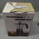 Cuban Coffee Maker, 6 or 3cup Electric Espresso Coffee Maker