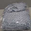 Bedsure Cooling Cotton Waffle King Size Blanket - Lightweight Breathable Summer Blanket of Rayon Derived from Bamboo for Hot Sleepers, Luxury Throws for Bed, Couch and Sofa, Dusty Blue, 104x90 Inches