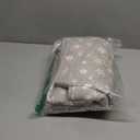 Baby Blanket for Boys and Girls, Soft Cozy Toddler Comforter Quilted with Grey Star Print, Ultra Soft and Comfortable Down Alternative Crib Comforter, 39x47 Inches