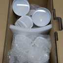 UME 2 Pack 32W 3500 Lumen LED Security Lights Motion Sensor Light Outdoor, 5000K Daylight, IP65 Waterproof, Dusk to Dawn, Motion Detector Flood Light for Garage, Yard, Porch-White