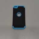 iPod Touch 7 Case,iPod Touch 6 Case,SLMY(TM)Heavy Duty High Impact Armor Case Cover Protective Case for Apple iPod touch 5/6/7th Generation Green/Gray