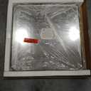 ANDY STAR Square Wall Mirror for Bathroom, 24x24 Brushed Gold Bathroom Mirror, Rounded Corner Metal Mirror in Premium Stainless Steel Frame Hangs Horizontal Or VerticalNo Rose Gold