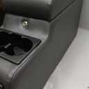 MOOSUN 31515 Denim Black Deluxe Locking Center Console for Jeep CJ-5 1976-1983, CJ-7 1976-1986, Wrangler YJ 1987-1995