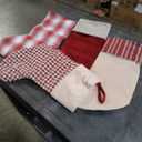 4 Pack Personalized Christmas Stockings Bulk, Large 18" Knit Custom Hanging Stockings - Family Stockings Decor for Holiday Christmas Tree Decoration