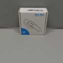 New Bee Bluetooth Earpiece V5.0 Wireless Handsfree Headset with Microphone 24 Hrs Driving Headset 60 Days Standby Time for iPhone Android Samsung Laptop Trucker Driver (White)