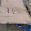 Large Glass Dry Erase Board, 96 x 48 Inches Magnetic Glass Whiteboard for Wall, 8' x 4' Frameless Board for Office, Home, School