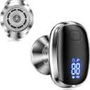 Electric Razors for Women Legs 3-Blade Shaver Heads Waterproof Rechargeable Shaver Multi-Use for Hair Removal on Legs Bikini Body (Silver)