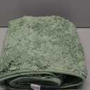 LOCHAS Bathroom Rug Runner 24x60 Inch, Soft Thick Absorbent Microfiber Bath Rugs for Bathroom, Machine Washable, Shaggy Plush Non Slip Bath Mat for Tub, Shower Floor, Quick Dry Mats, Sage Green