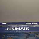 Pool Vacuum for Above Ground Pool, JESIMAIK 18.5 GPM Powerful Suction Handheld Pool Vacuum, 60min Runtime,Telescopic Pole Cordless Pool Vacuum for Above/Inground Pool, Spas, Hot Tubs Cleaning