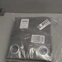 NICETOWN Gray Blackout Curtains for Bedroom 84 inches Long - Thermal Drapes Grommet Room Darkening Light Blocking Curtains Window Treatments for Living Room (2 Panels, W52 x L84, Grey)