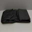 NettyPro Fire Pit Cover Rectangular Waterproof Outdoor Firepit Cover for Gas Propane Fire Pit Table Rectangle, 42 x 24 x 24 inch, Black