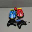 bessome 2 Pack Cute Cartoon Remote Control Bumper Car for Toddlers-Mini RC Cars with Light & Sound & 360Rotating-Race car Toys for 3 4 5 6Year Old Boys Girls Kids-Christmas Birthday Gifts