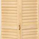 Kimberly Bay Closet Door, Bi-fold, Louver Louver Plantation (32x80)