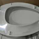 KOHLER Cachet ReadyLatch Elongated Slow Close Toilet Seat, White